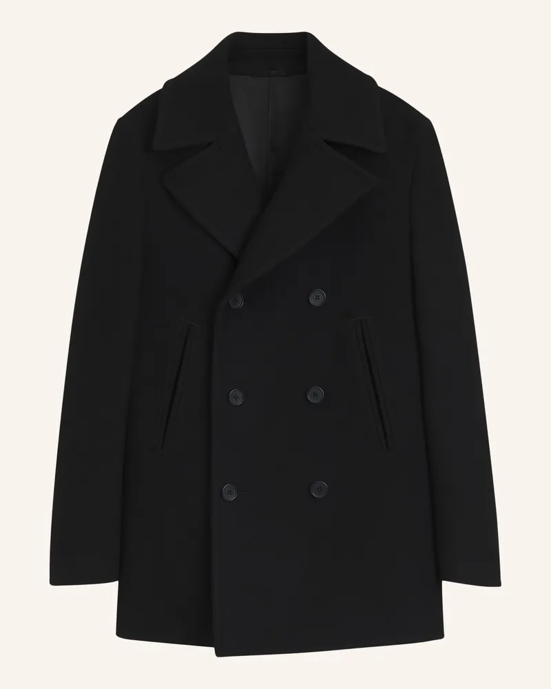 HUGO BOSS Mantel Peacoat-264_Db schwarz Schwarz