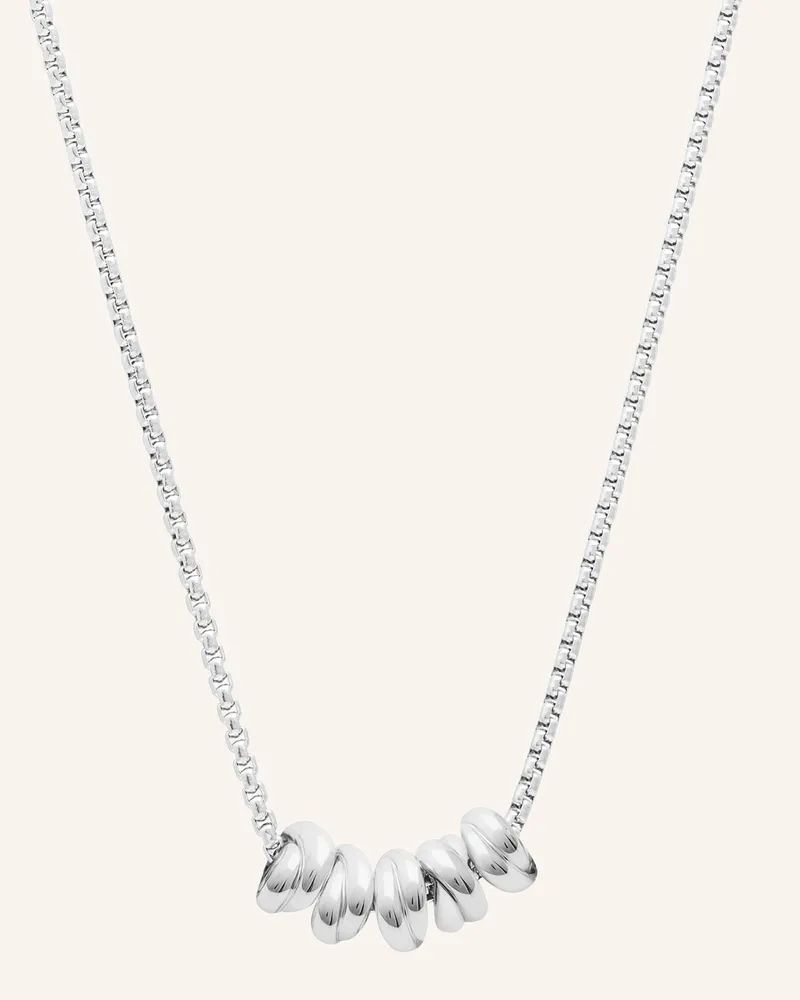 S.Oliver Halskette  aus  Edelstahl Silber