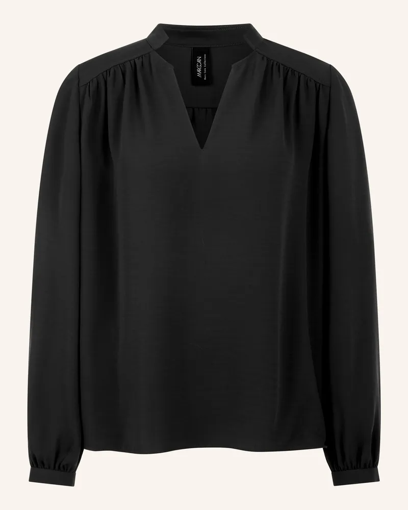 Marc Cain Blusenshirt schwarz Schwarz
