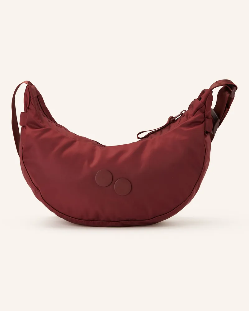 pinqponq Umhängetasche Krumm Small rot Dunkelrot