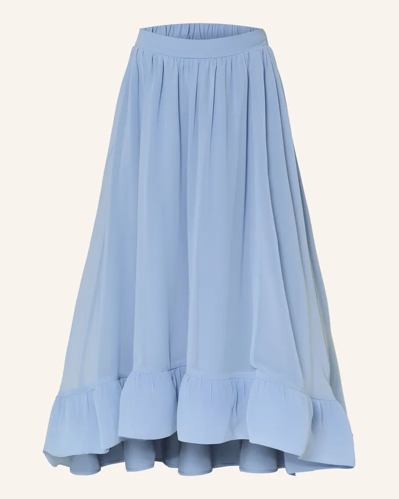 Apart Rock Mit Volants blau Blau