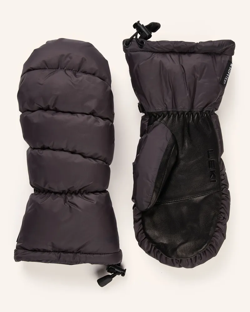 Leki Skihandschuhe Glace Zero grau Dunkelgrau