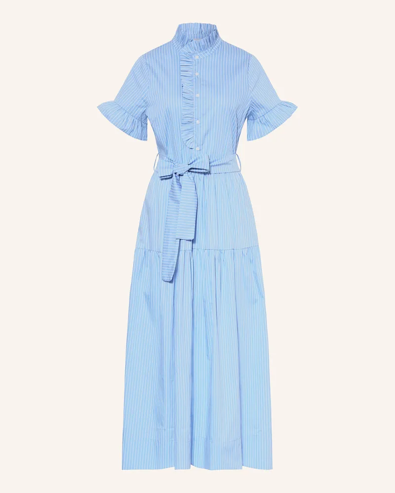 Neo Noir Hemdblusenkleid NELLIE Hellblau