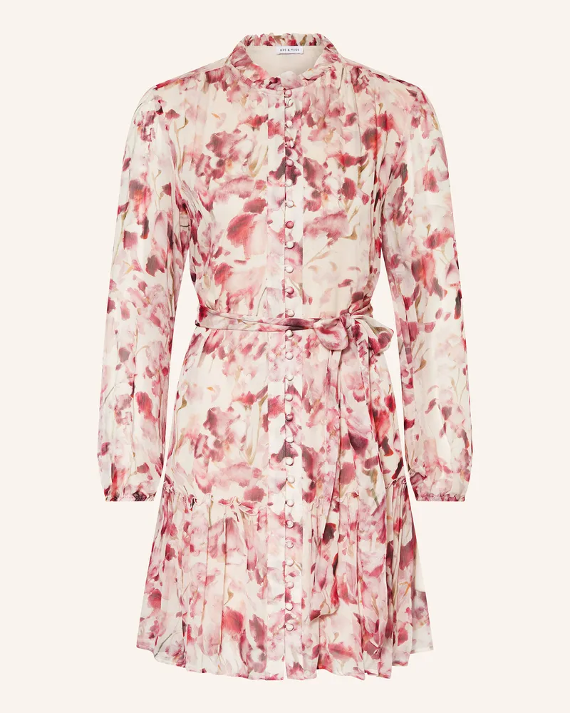 Mrs & HUGS Kleid mit Volants Hellrosa