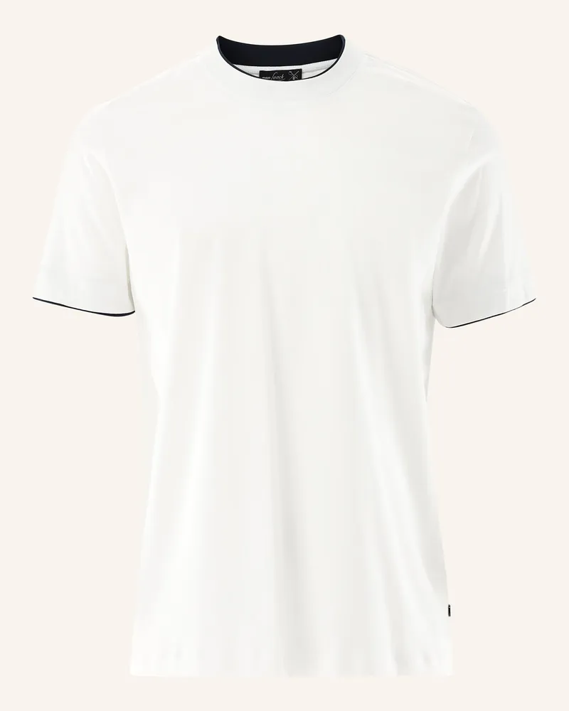 van Laack T-Shirt Polo Weiss