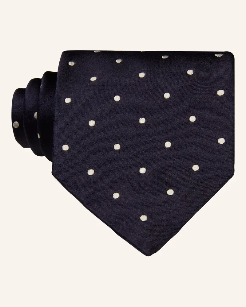 Tom Ford Krawatte blau Dunkelblau
