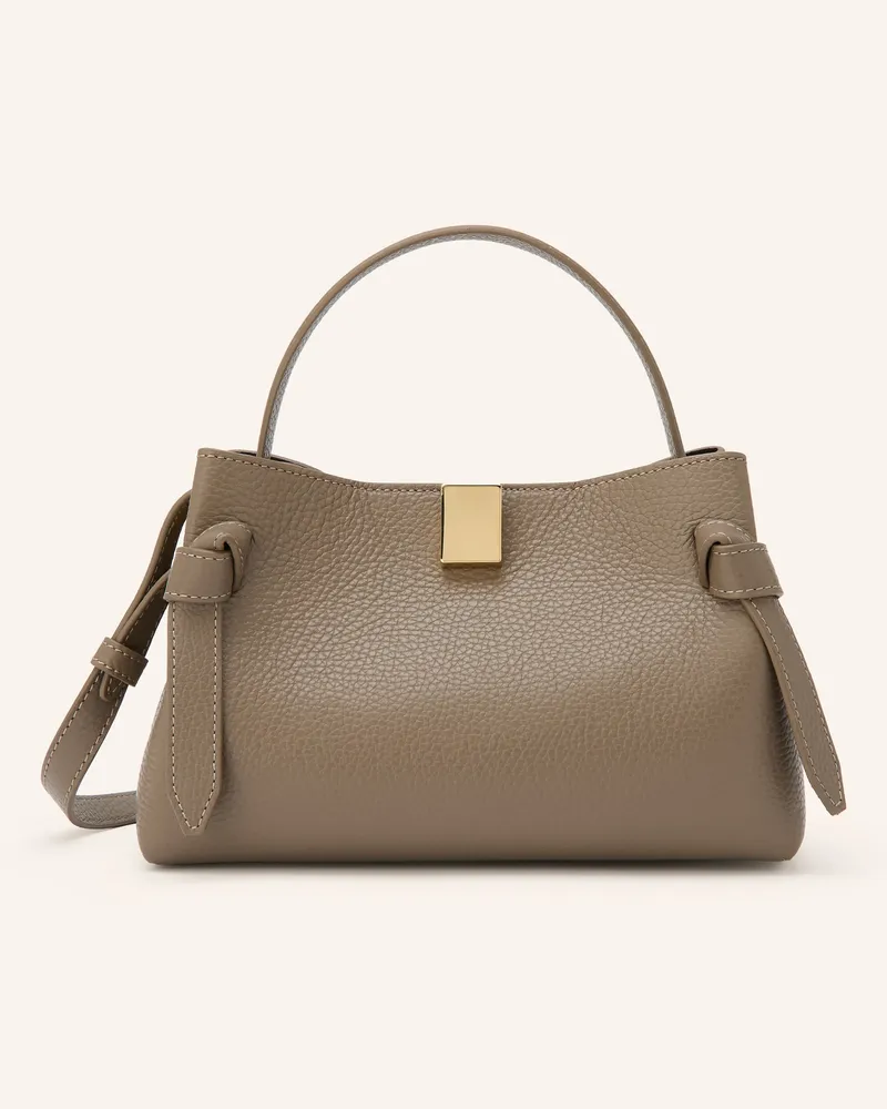 YUZEFI Schultertasche Gyoza Mini beige Taupe