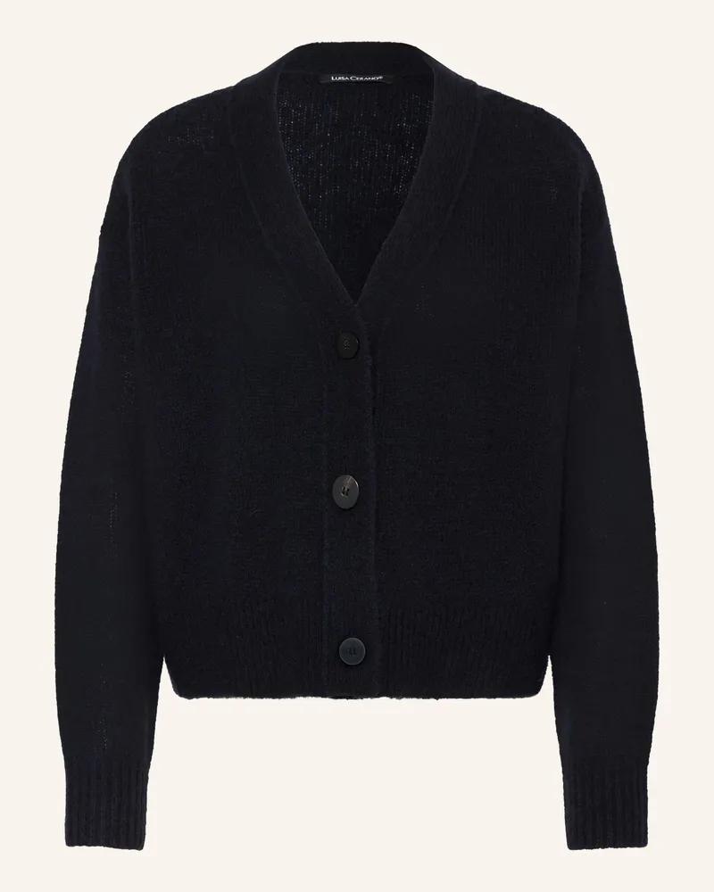 Luisa Cerano Strickjacke blau Dunkelblau