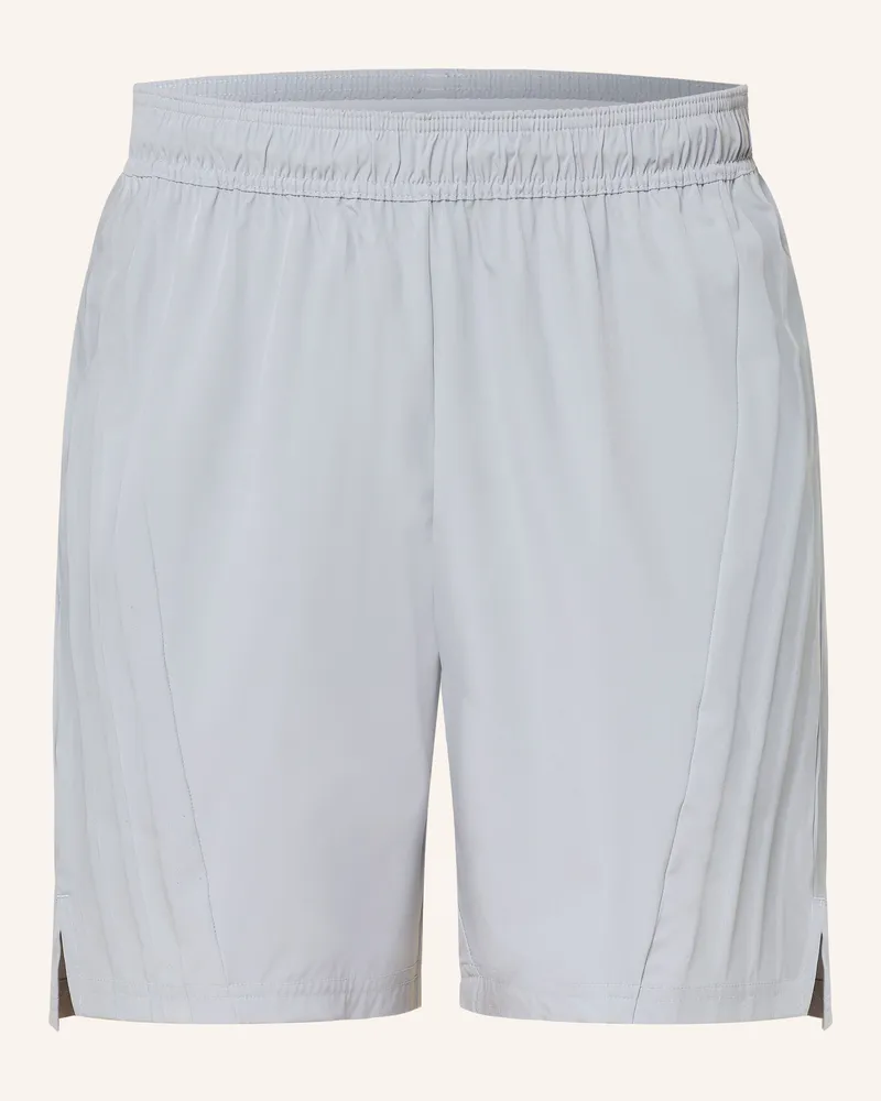 adidas Trainingsshorts d4t 3-Stripes grau Hellgrau