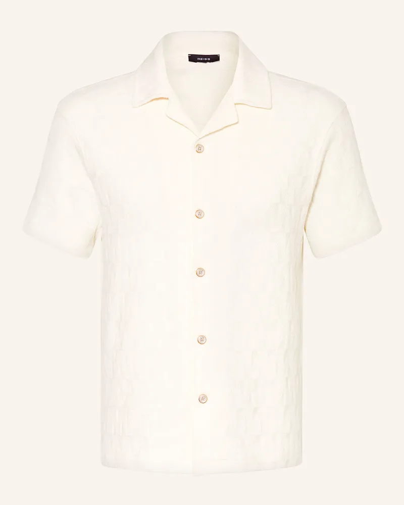 Reiss Resorthemd ACKLING Regular Fit Ecru