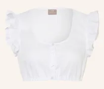 Dirndlbluse weiss