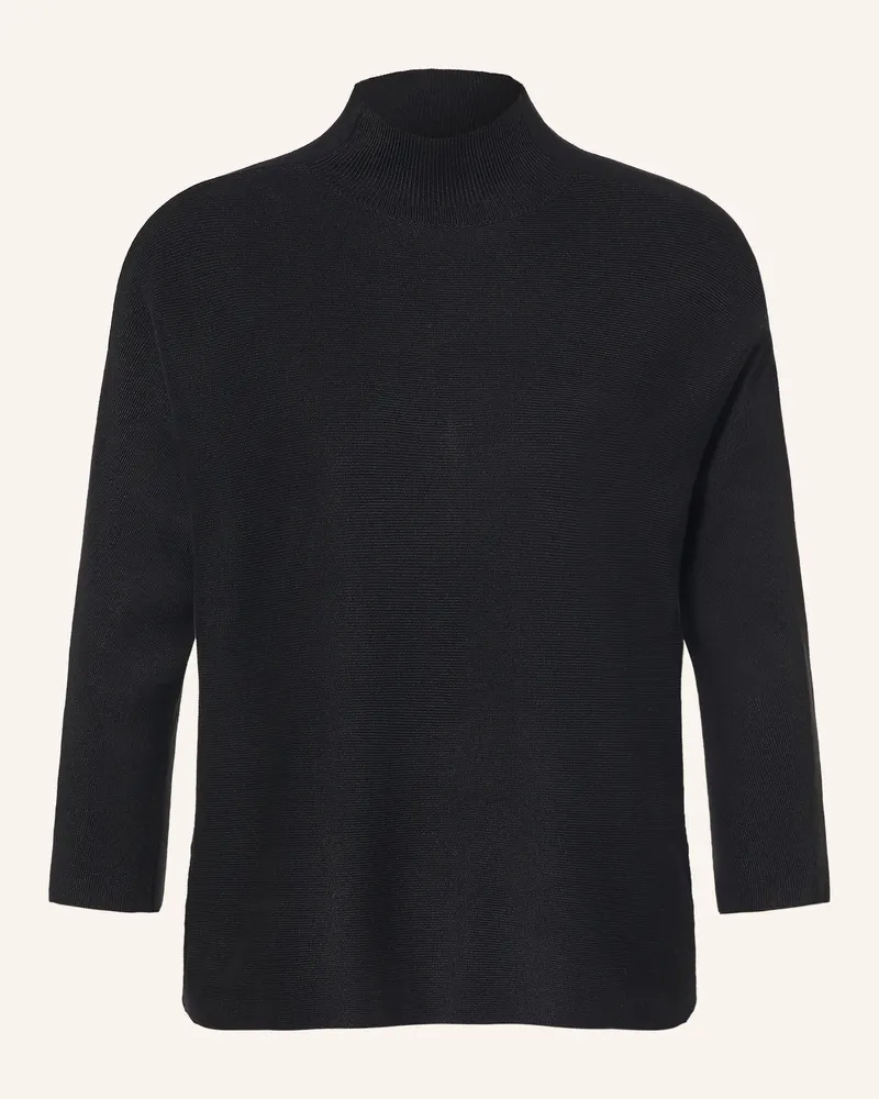 COMMA Pullover Mit 3/4-Arm schwarz Schwarz