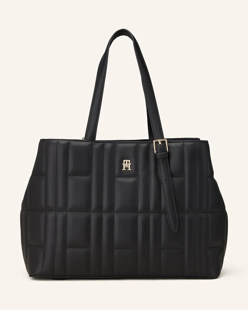 Tommy Hilfiger Shopper mit Pouch Schwarz