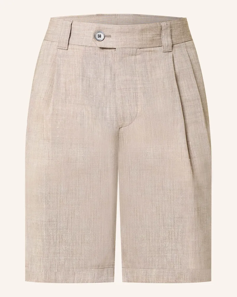 windsor. Shorts SCHIO Modern Fit mit Leinen 205