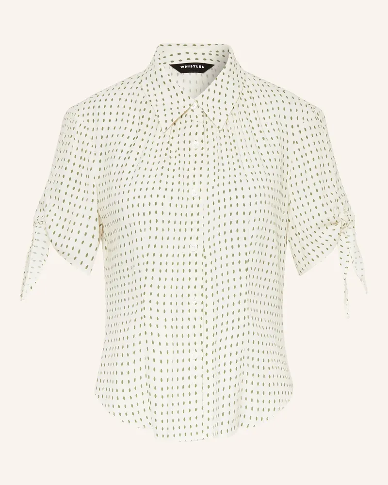 Whistles Bluse OVALSPOT Ecru