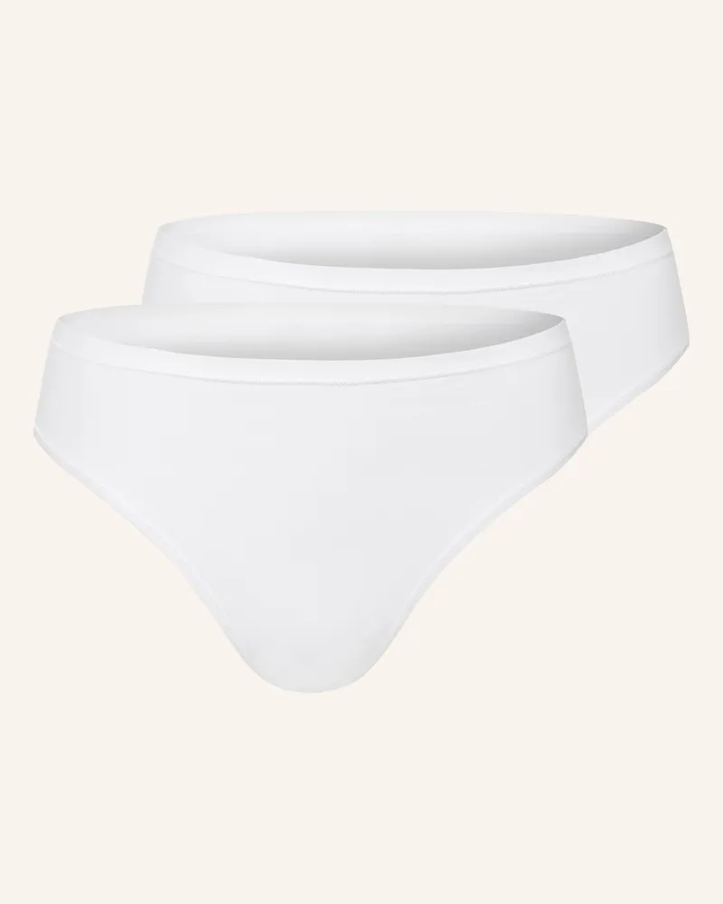 Calida 2er-Pack Slips BENEFIT WOMEN Weiss