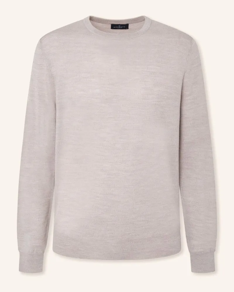 Hackett Pullover GMD MERINO SILK CREW Beige