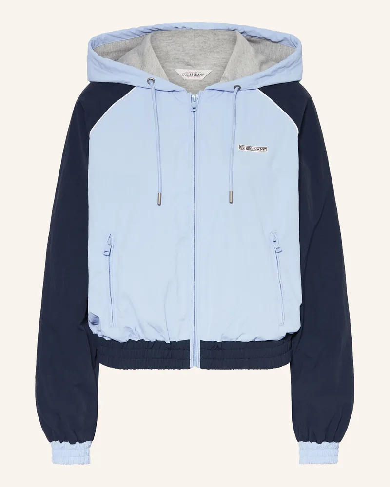 Guess Trainingsjacke Hellblau