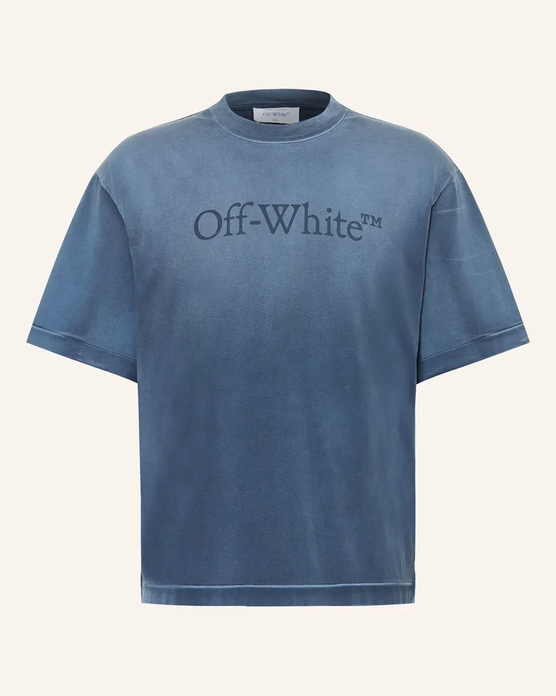 OFF-WHITE T-Shirt Blau