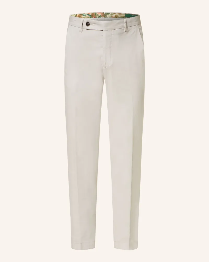 Berwich Chino Extra Slim Fit grau Beige