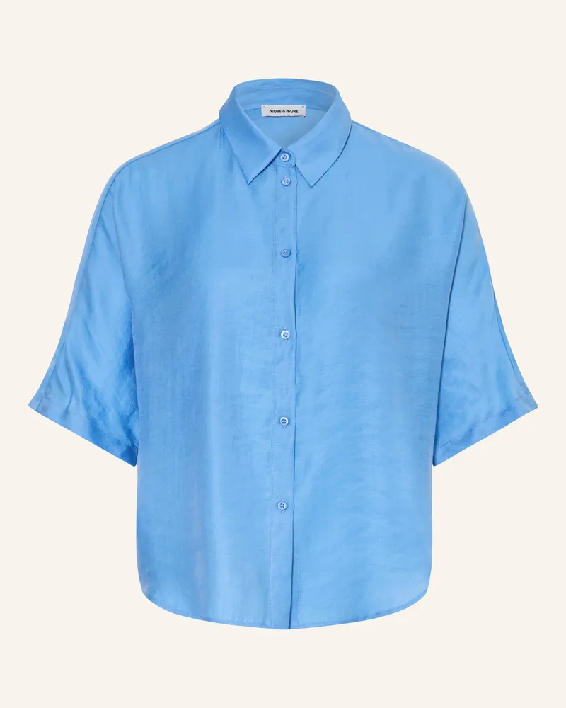 More & More Hemdbluse blau Blau