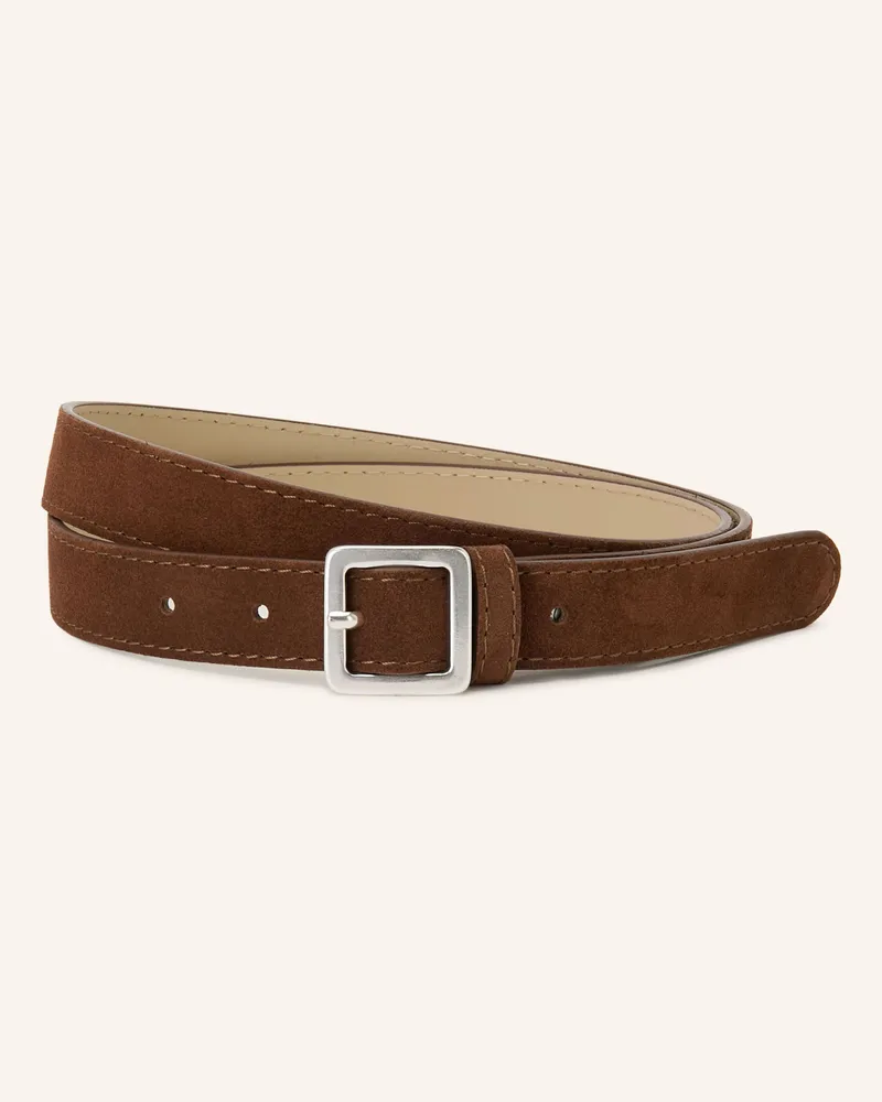 Gianni Chiarini Ledergürtel braun Cognac
