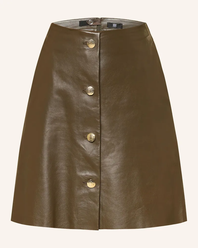 Riani Lederrock braun Braun
