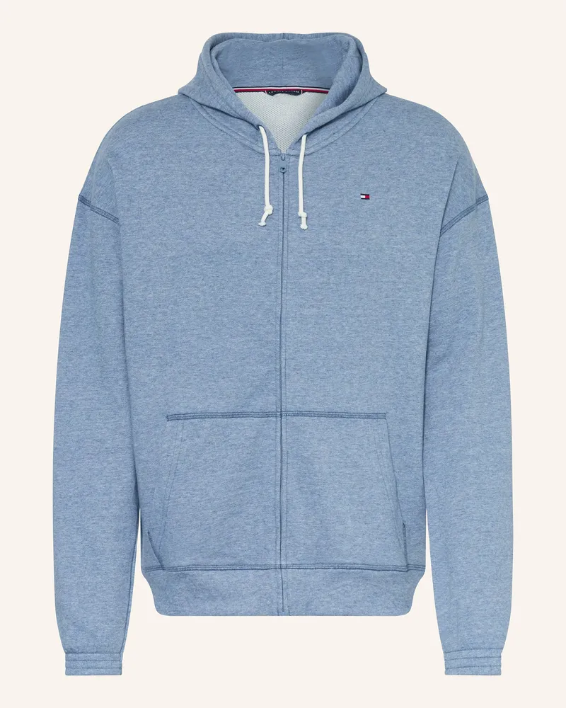 Tommy Hilfiger Lounge-Sweatjacke blau Blaugrau