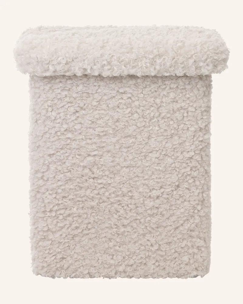 Blomus Pouf Teddy beige Creme