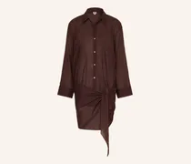 Hemdblusenkleid braun