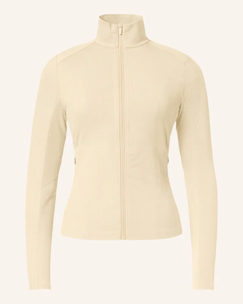 GOLDBERGH Sweatjacke Noella weiss Hellbraun