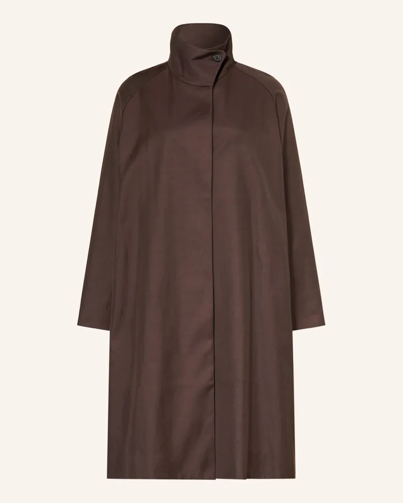 COS Mantel braun Dunkelbraun