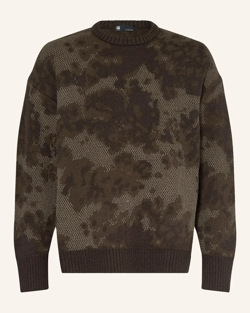 G-STAR RAW Pullover Braun