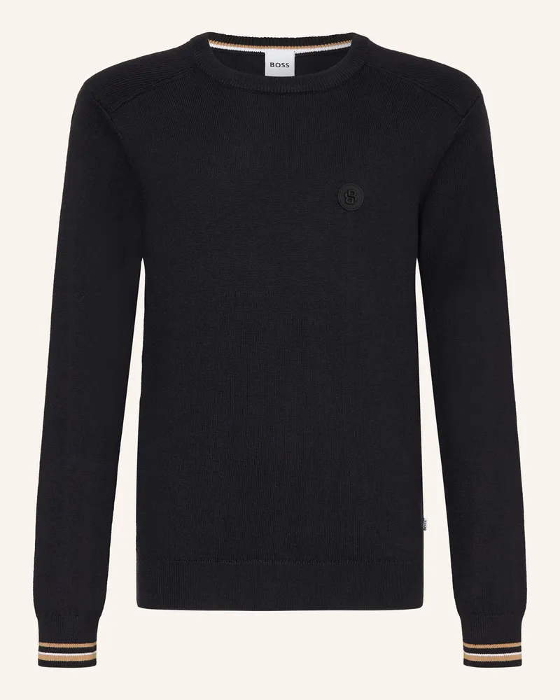 HUGO BOSS Pullover Schwarz