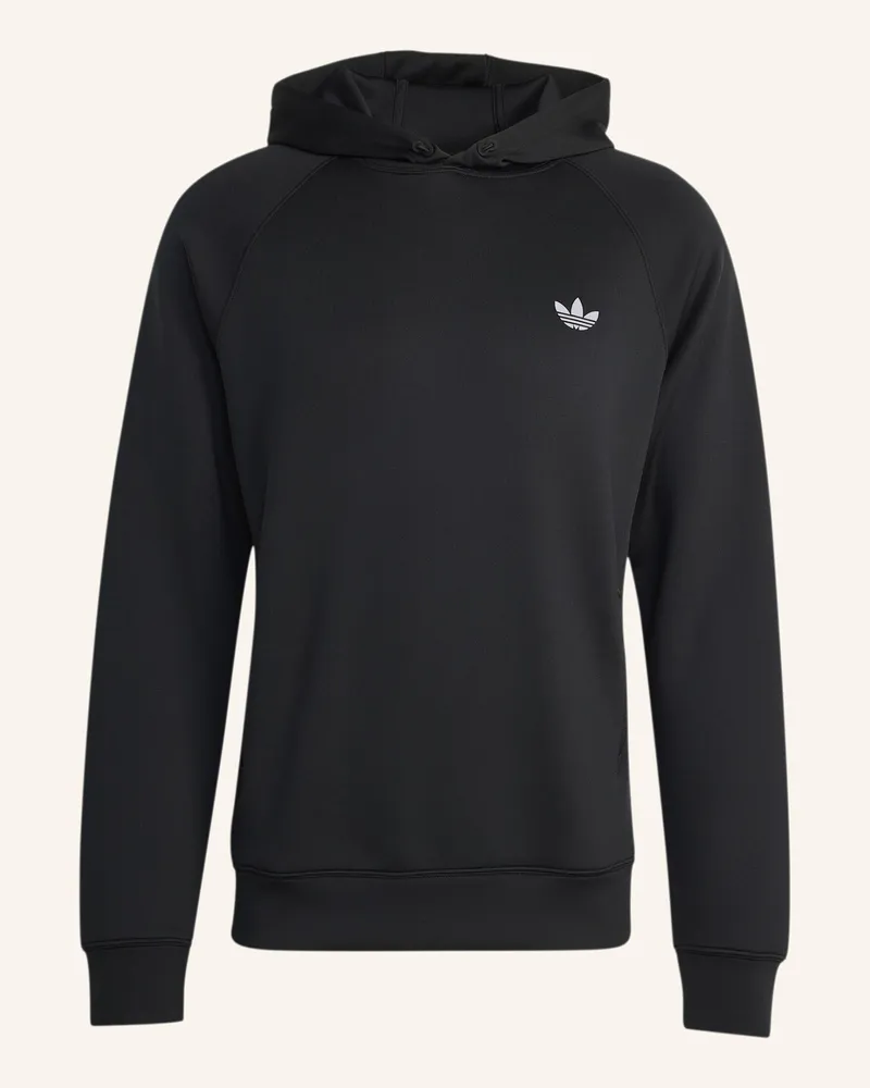 adidas Trefoil Essentials Spacer Hoodie schwarz Schwarz
