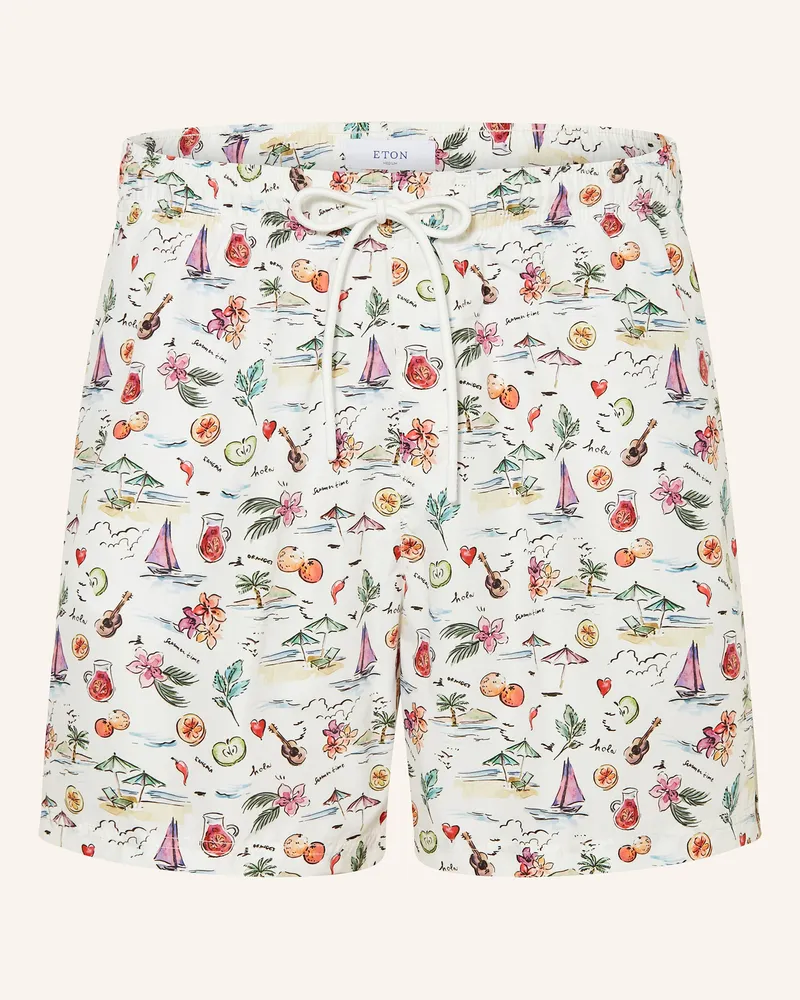 Eton Badeshorts Weiss
