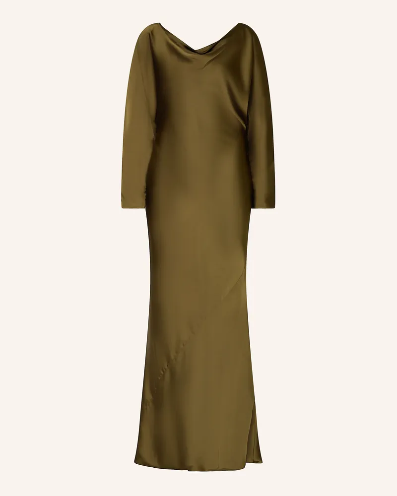 Norma Kamali Abendkleid DOLMAN MARIA Oliv