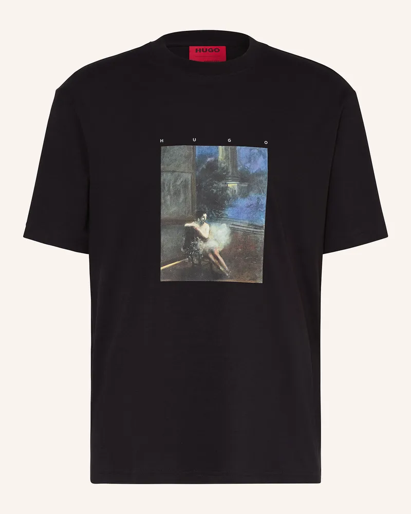 HUGO BOSS T-Shirt DABOLOS Schwarz