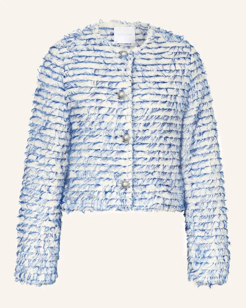 Rich&Royal Kastenjacke Weiss