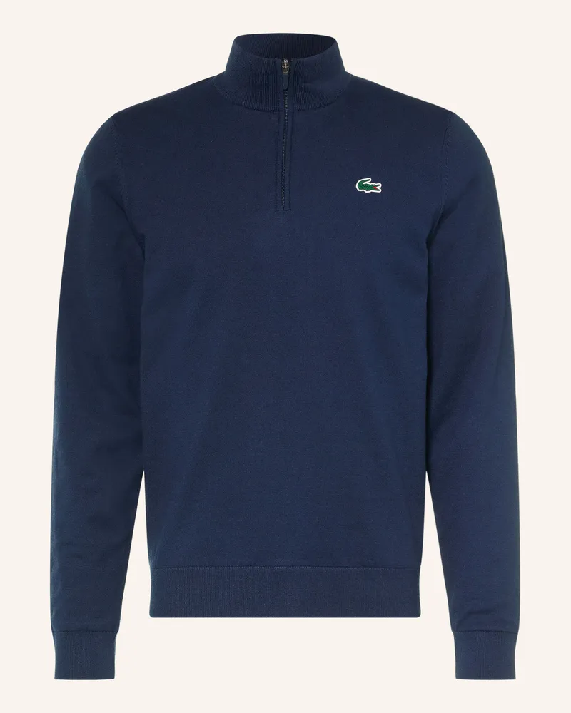 Lacoste Funktions-Troyer blau Dunkelblau