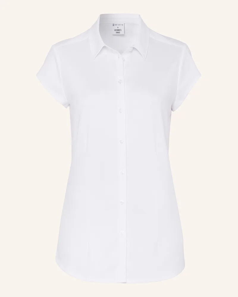 DESOTO Hemdbluse Pia weiss Weiss