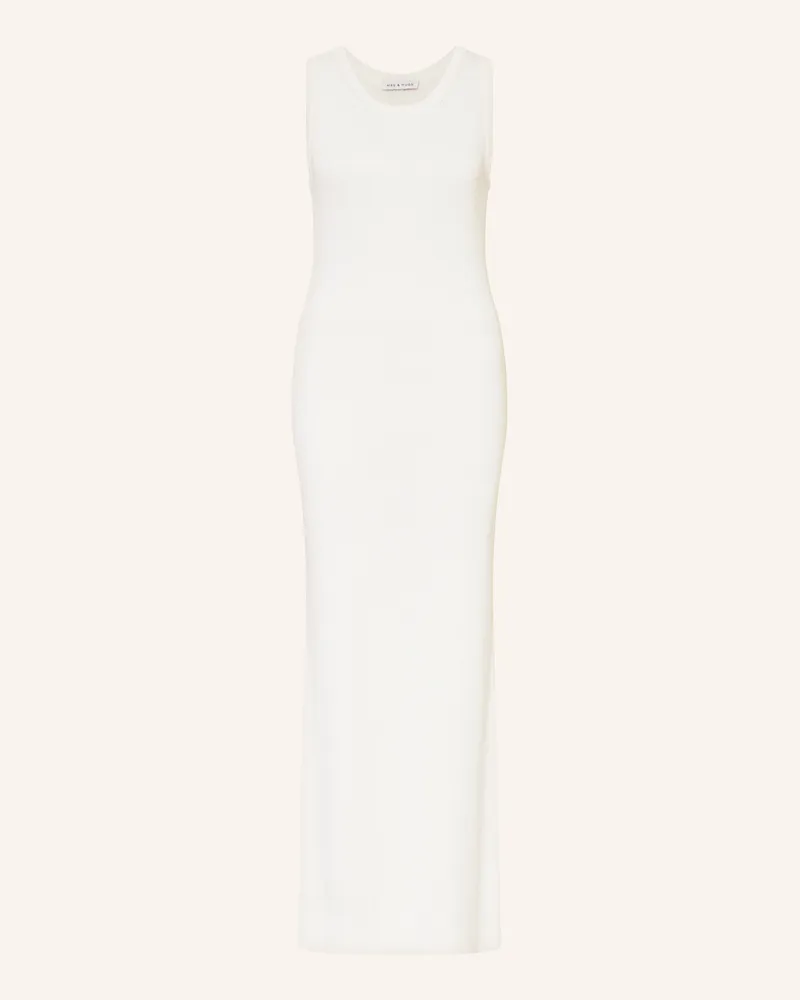 Mrs & HUGS Strickkleid weiss Ecru