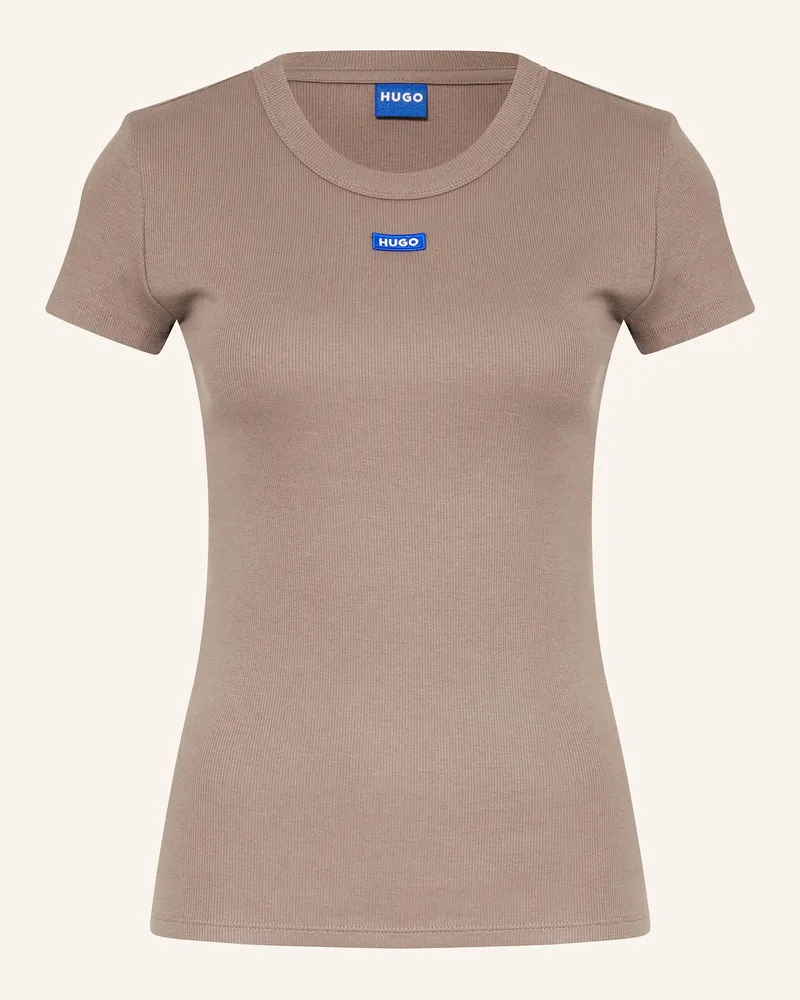 HUGO BOSS T-Shirt braun Taupe