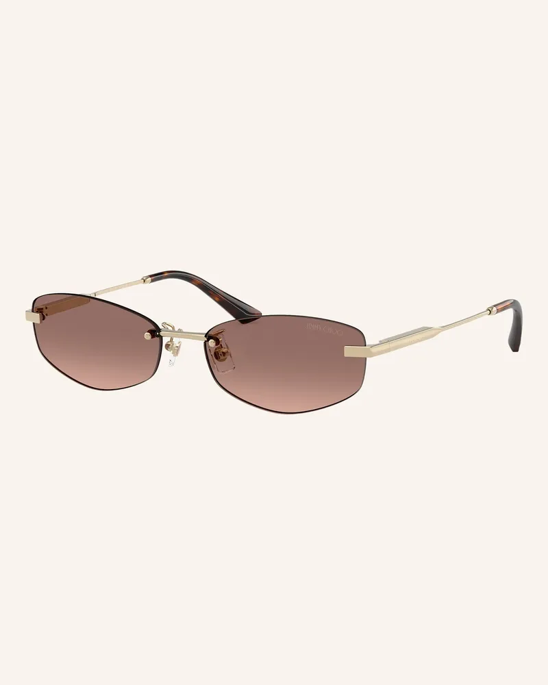 Jimmy Choo Sonnenbrille jc4013d gold 300613