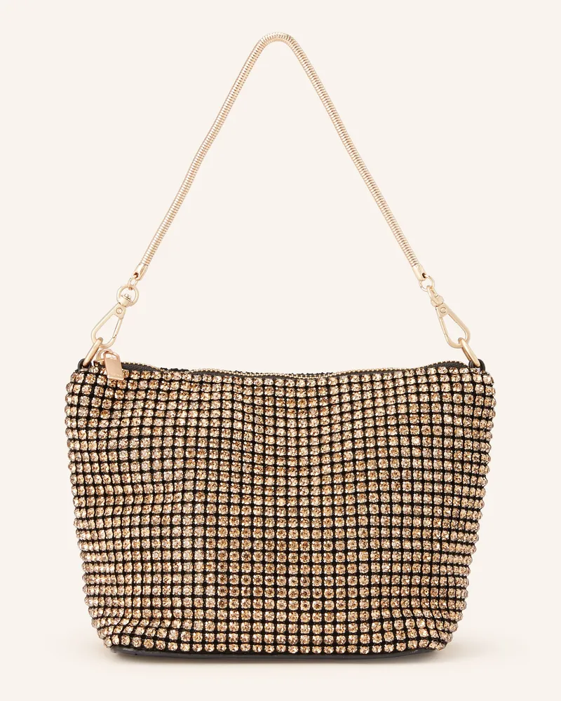 Reiss Handtasche Crystal gold Gold