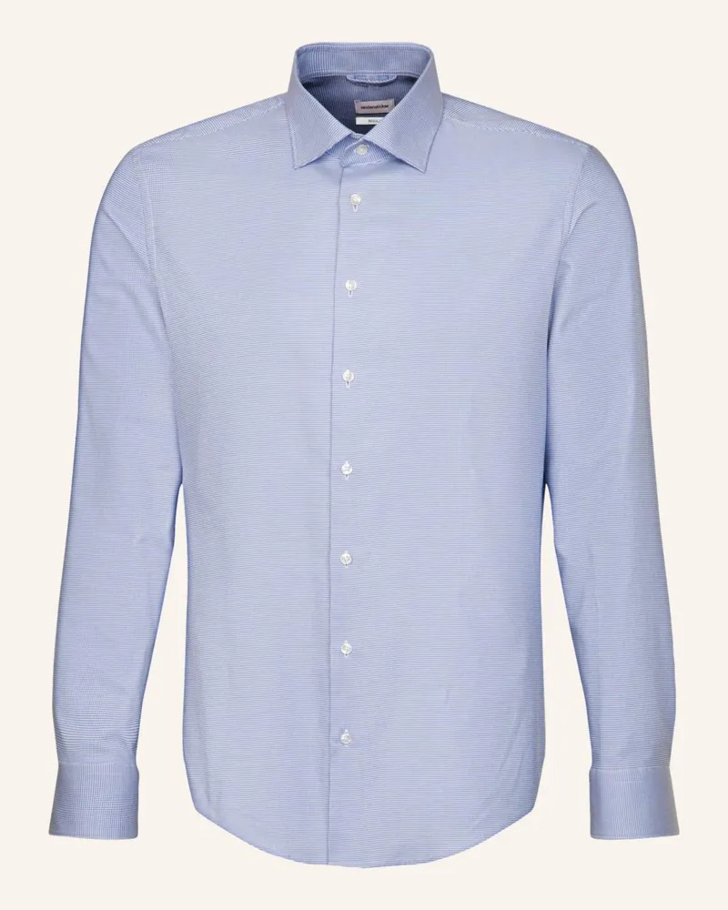 Seidensticker Business Hemd Comfort Fit Blau
