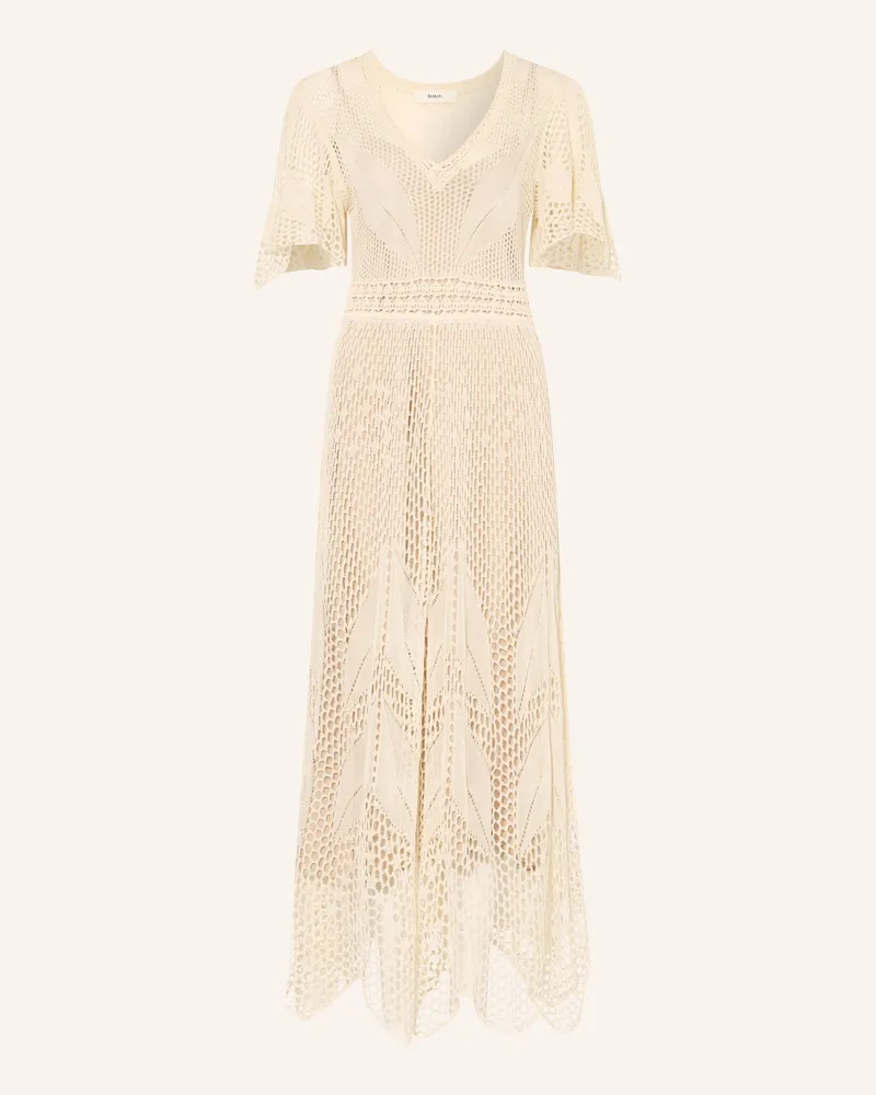 ba&sh Strickkleid Umia weiss Creme