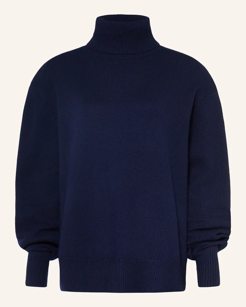 FRANKIE Shop Rollkragenpullover Gala blau Dunkelblau