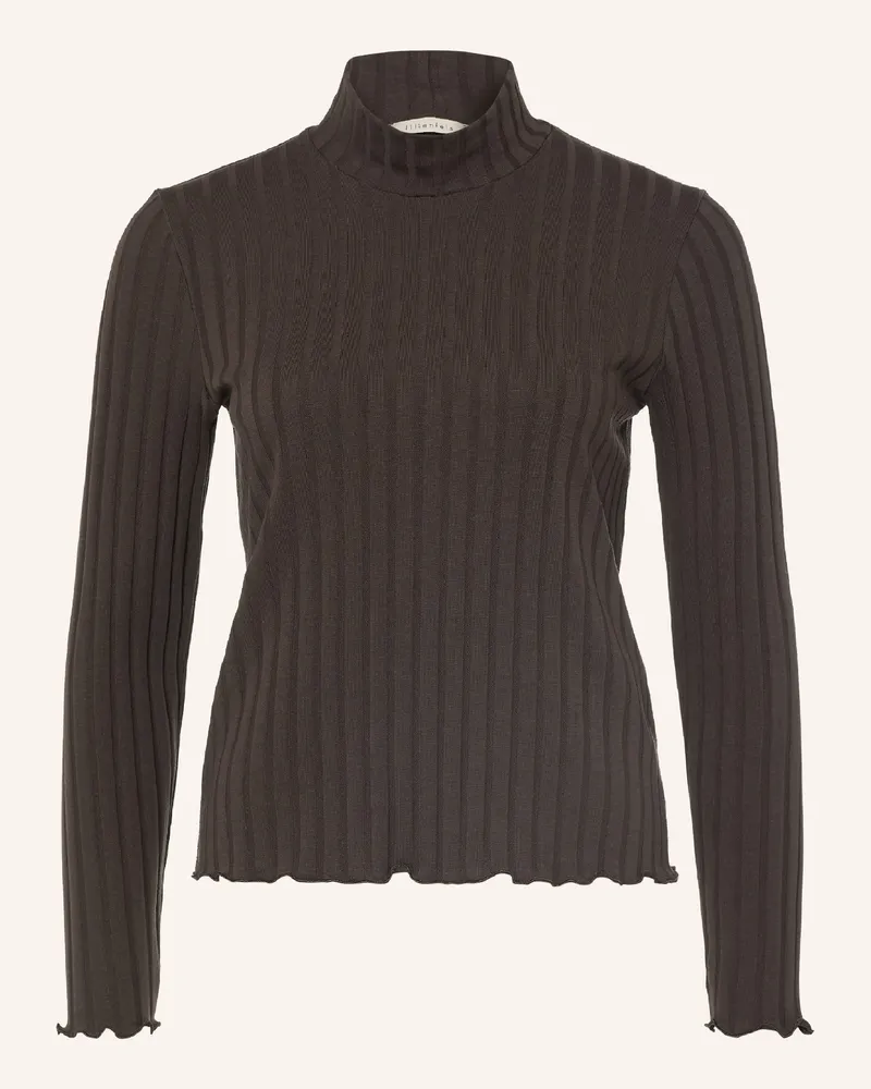 lilienfels Longsleeve braun Dunkelbraun
