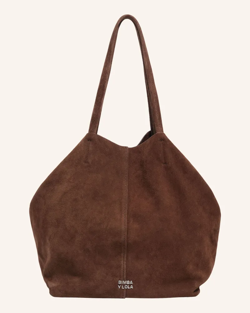 BIMBA Y LOLA Shopper braun Braun